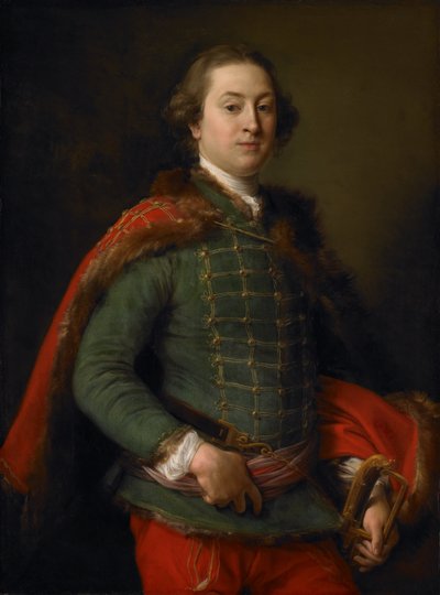 Portrait of John Woodyeare by Pompeo Girolamo Batoni