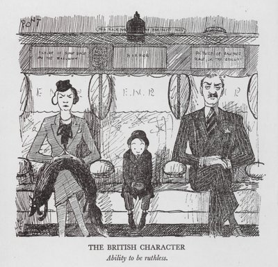 The British Character, Ability to be Ruthless by Pont (1908 40)