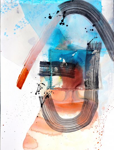 Vibrant Abstract Flow by Poonam Choudhary