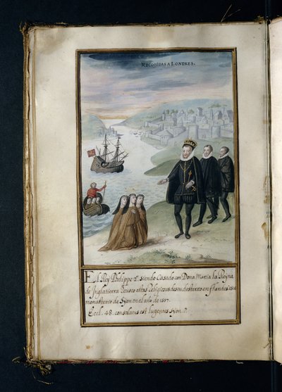 Fetched back to London, from a history of the peregrinations of the Syon Nuns, compiled in Lisbon in the early 17th century by Portuguese School