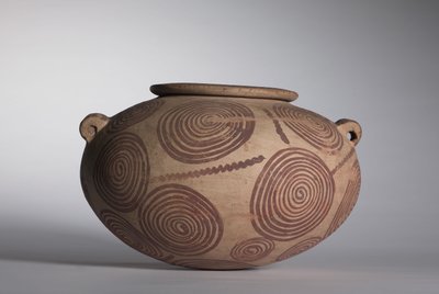 Squat Jar with Lug Handles, c.3400-3300 BC by Predynastic Period Egyptian