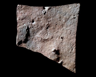 Graphite Fragment with Head of Hind by Prehistoric Prehistoric