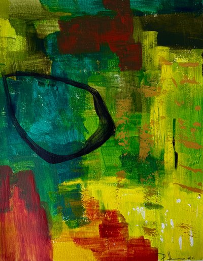 Vibrant Abstract Forms by Preston Harmon