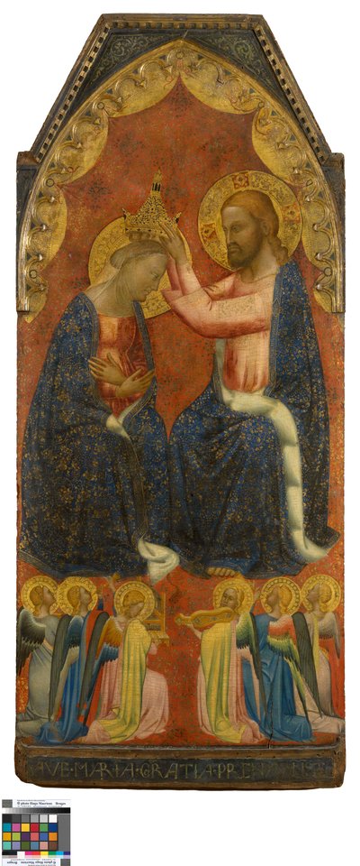 The Coronation of the Virgin by Puccio di Simone