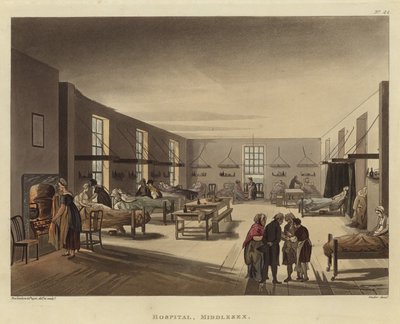Hospital by Pugin and Rowlandson