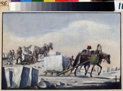 Ice Splitting by Pyotr Alexandrovich Alexandrov