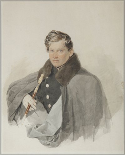 Portrait of Count Sergey Vasilyevich Trubetskoy by Pyotr Fyodorovich Sokolov