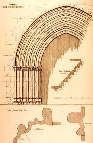 Doorway from the House of Pierre Raleine, Figeac, France, from 
