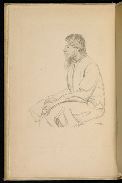 Frontispiece of Gitanjali-Song Offerings by Rabindranath Tagore