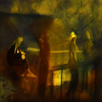 Moody Urban Figures by Rachel Pansky