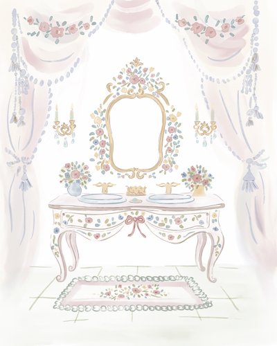 Elegant Floral Vanity by Radhika Modi