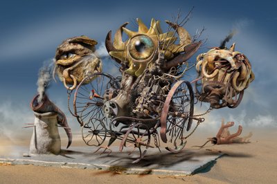 Steampunk Desert Creatures by Radoslav Penchev