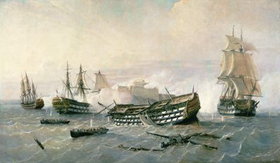 Defence of the Havana Promontory in 1762, c.1898 by Rafael Monleon y Torres
