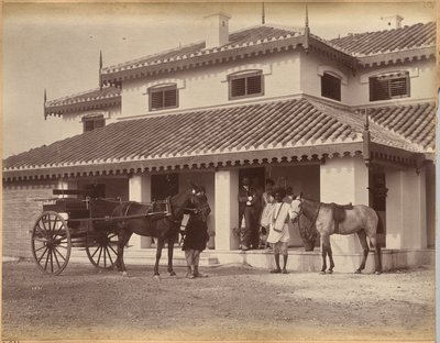 Mr. MacNull, Jhansi (verso) by Raja Deen Dayal