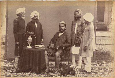 Ramkishore Singh, Rewa (recto, top) by Raja Deen Dayal