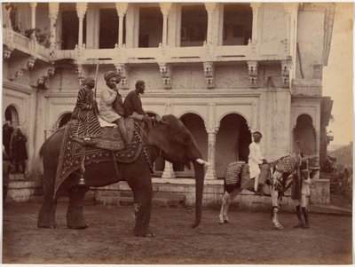 Ramkishore Singh of Rewa by Raja Deen Dayal