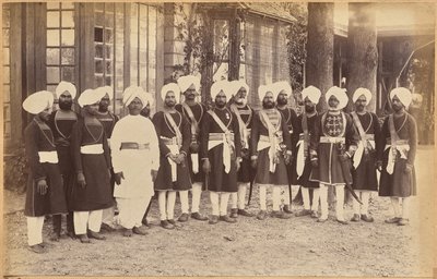 Servants of His Honor the Gov. of Punjab by Raja Deen Dayal