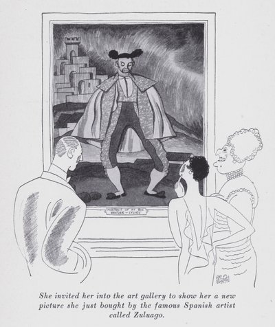 Illustration for "But Gentlemen Marry Brunettes" by Anita Loos by Ralph Barton