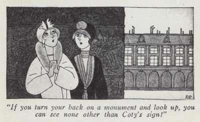 Illustration for Gentlemen Prefer Blondes by Anita Loos by Ralph Barton