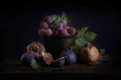 Rich Still Life Fruits by Ramiz Sahin