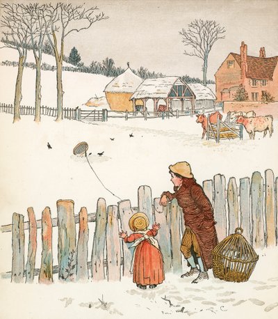 Four and twenty blackbirds by Randolph Caldecott
