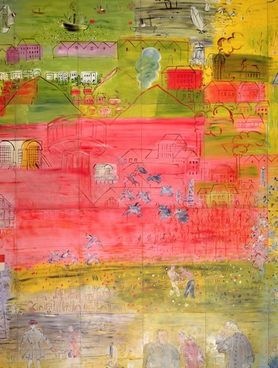 The Electricity Fairy (detail) by Raoul Dufy
