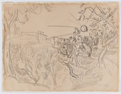 Olive Trees in Provence by Raoul Dufy