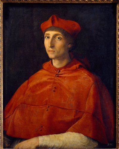 Portrait of a Cardinal by Raphael