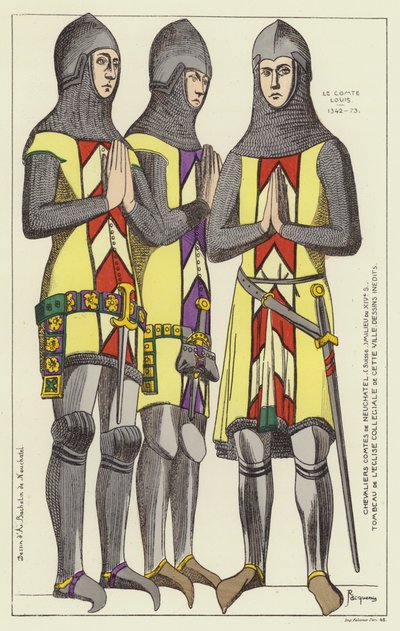 Knights Counts of Neuchatel by Raphael Jacquemin