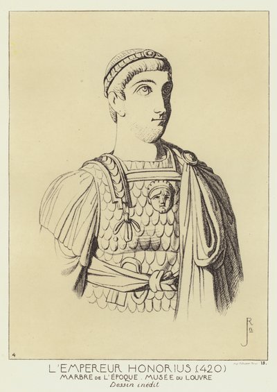 Emperor Honorius by Raphael Jacquemin