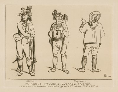 Tyrolean Patriots, War of 1796-1797 by Raphael Jacquemin
