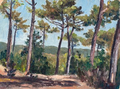 Pine Forest by Raymond Bonnefon