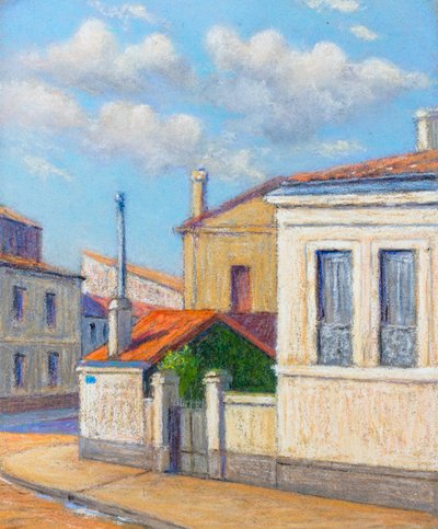 Street in Bordeaux by Raymond Bonnefon