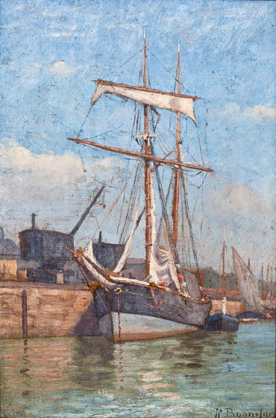 Schooner "Madeleine", Paimpol by Raymond Bonnefon