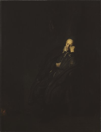 Portrait of an old man, 1629 by Rembrandt van Rijn