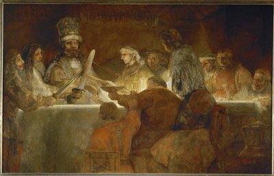 The Oath of the Batavians, from the History of Tacitus by Rembrandt Harmensz. van Rijn