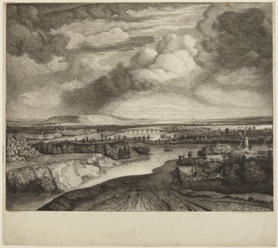 Storm after Rembrandt by Rembrandt van Rijn