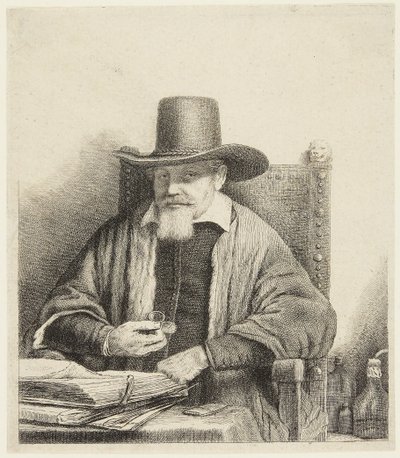 Arnold Tholinx by Rembrandt van Rijn