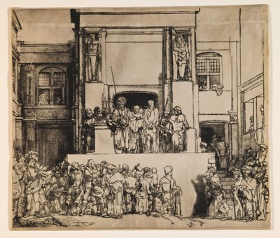 Christ Presented to the People (Ecce Homo) by Rembrandt van Rijn