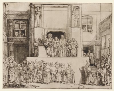 Christ Presented to the People (Ecce Homo) by Rembrandt van Rijn