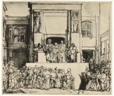 Christ Shown to the People (Ecce Homo) by Rembrandt van Rijn