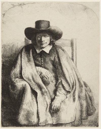 Clement de Jonghe by Rembrandt van Rijn