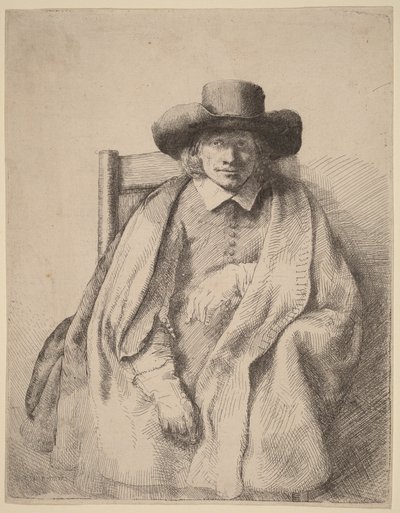 Clement de Jonghe by Rembrandt van Rijn
