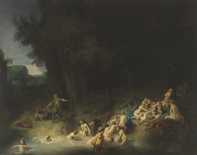 Diana with Actaeon and Callisto by Rembrandt van Rijn