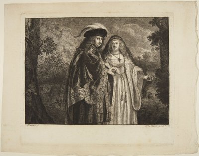The Man with the White Feather by Rembrandt van Rijn