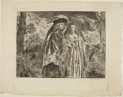 The Man with the White Feather by Rembrandt van Rijn