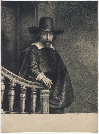 Ephraim Bueno, Physician by Rembrandt van Rijn
