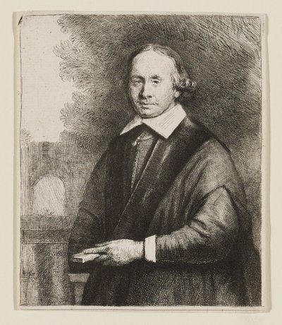 Jan Antonides Von Der Linden, Professor of Medicine by Rembrandt van Rijn