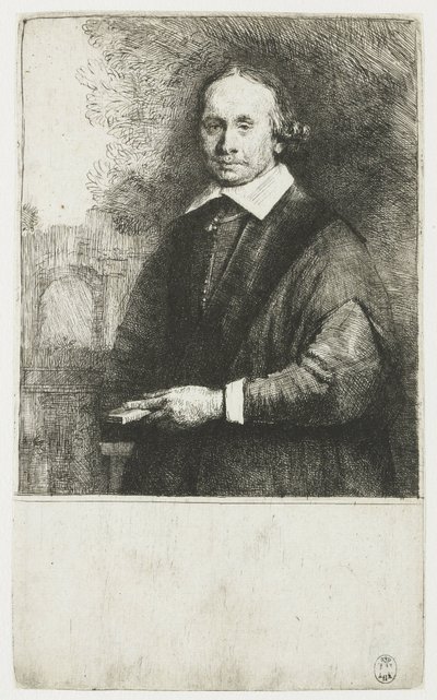 Jan Antonides van der Linden by Rembrandt van Rijn