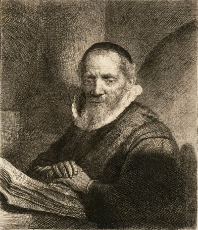 Jan Cornelisz. Sylvius, the Preacher by Rembrandt van Rijn
